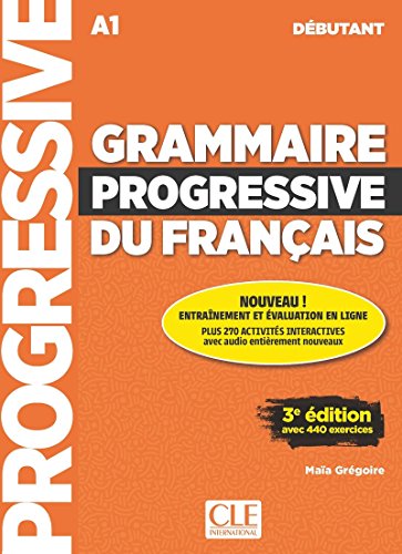 Beispielbild fr Grammaire progressive du francais - Nouvelle edition: Livre debutant + CD zum Verkauf von WorldofBooks