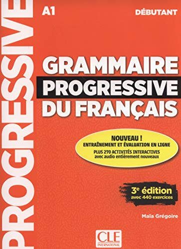Imagen de archivo de Grammaire progressive du francais - Nouvelle edition (Progressive du français perfectionnement) (French Edition) a la venta por HPB-Diamond