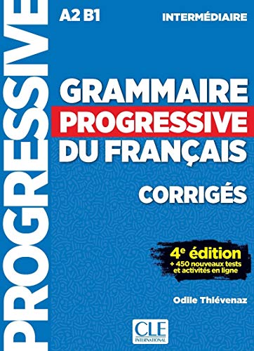 Imagen de archivo de Grammaire progressive du francais - Nouvelle edition: Corriges intermedi a la venta por WorldofBooks