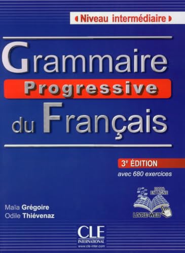 9782090381245: Grammaire Progressive Du Franais. Livre De L'lve - 3 dition (+ CD Audio): Livre intermediaire (Collec Progress)