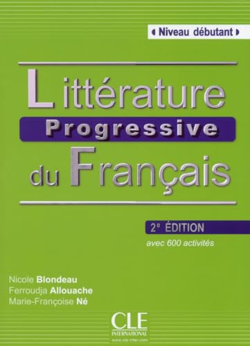 Beispielbild fr Litterature progressive du francais 2eme edition: Livre debutant (A1/A zum Verkauf von WorldofBooks