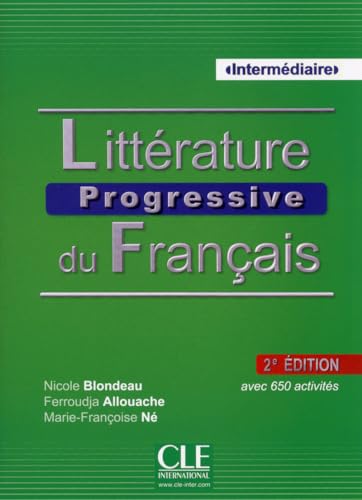9782090381474: Littrature progressive du franais . Niveau Intermdiaire. Con CD-Audio: Livre intermediaire