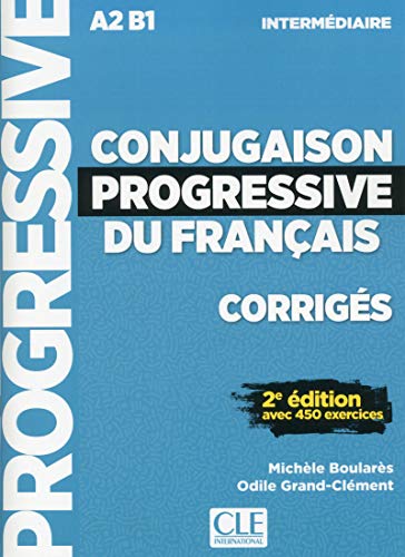 Beispielbild fr Conjugaison progressive du franais - Niveau intermdiaire - Corrigs - 2me dition Nouvelle couverture zum Verkauf von medimops