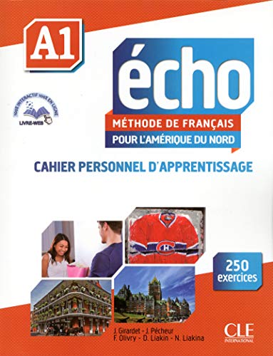 9782090385106: Echo pour l'Amrique du Nord - Niveau A1 - Cahier d'activits + CD + Livre-web