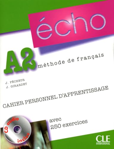 Stock image for Echo A2 : Cahier personnel d'apprentissage (1CD audio) for sale by medimops