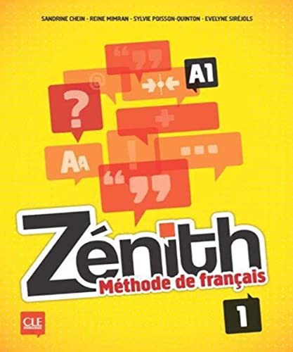 Beispielbild fr Zenith A1 Mthode de Franais (1DVD) zum Verkauf von medimops