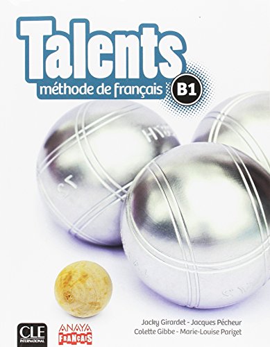 Stock image for TALENTS, LIVRE DE L'ELEVE B1. for sale by KALAMO LIBROS, S.L.