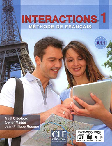 Beispielbild fr Interactions 1 - Niveau A1.1 - Livre de l'lve + DVD Rom zum Verkauf von Ammareal