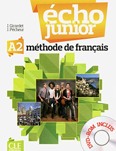 9782090387216: Echo Junior. Mthode de franais. Livre de l'eleve. Con DVD-ROM