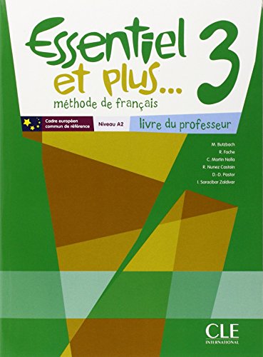 9782090387933: Essentiel et plus...3 - Niveau A2 - Guide pdagogique + CD