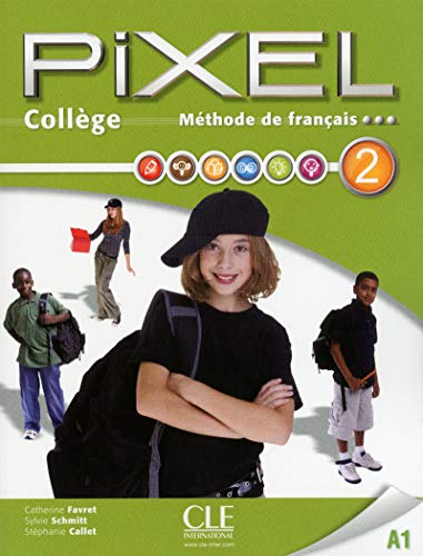 9782090388107: Pixel collge 2 - Niveau A2 - Livre de l'lve + Cahier d'activits + DVD