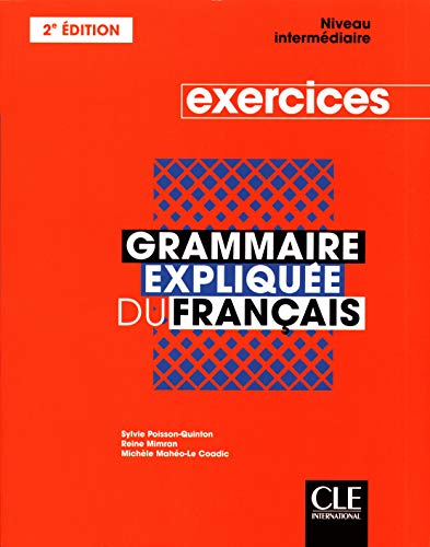 Beispielbild fr Grammaire explique niveau intermdiaire exercices + CD 2 d. zum Verkauf von Better World Books