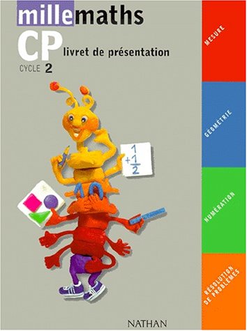 Stock image for Millemaths CP : livret de prsentation for sale by Ammareal