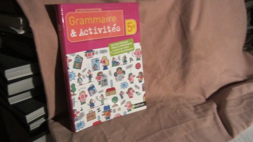 Beispielbild fr Franais 5e Grammaire et activits spciales : Livre du professeur zum Verkauf von Ammareal