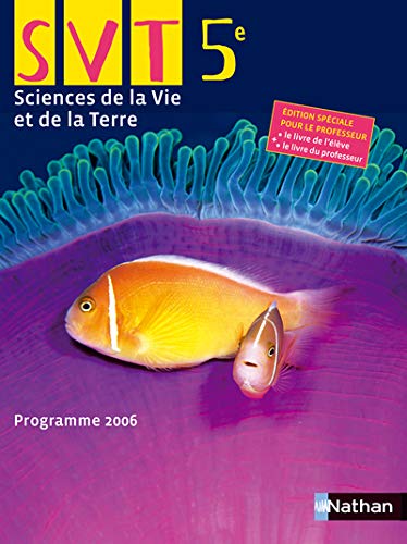 Imagen de archivo de Sciences de la Vie et de la Terre 5e : Programme 2006 a la venta por Ammareal