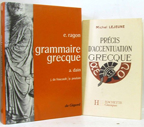 Stock image for Grammaire grecque for sale by medimops