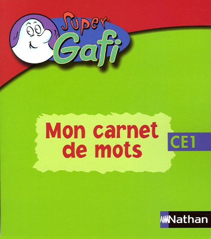 Stock image for Mon carnet de mots CE1 for sale by medimops