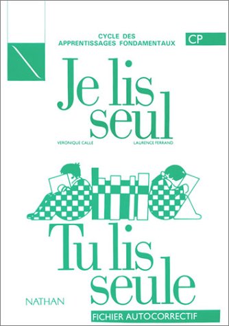 Stock image for Je lis seul, tu lis seule, CP for sale by Ammareal