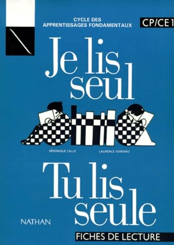Beispielbild fr Je lis seul, tu lis seule CP-CE1. Fichier de lecture zum Verkauf von medimops
