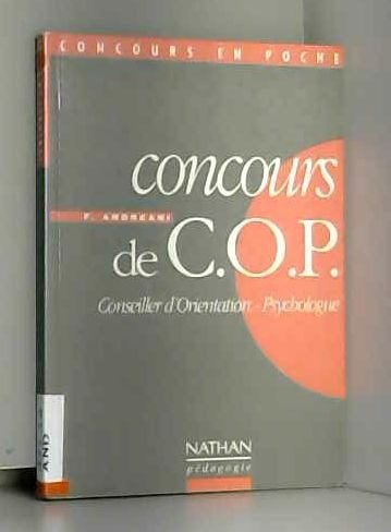9782091205052: Concours de COP: Conseiller d'orientation-psychologue