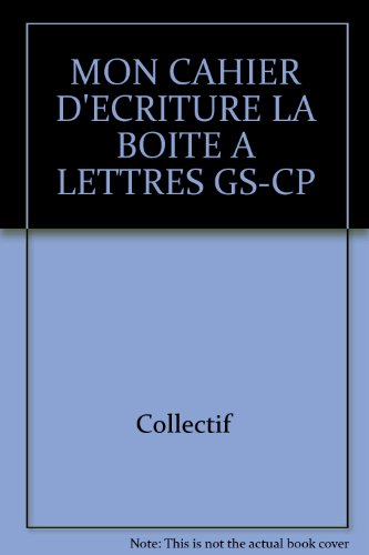 Beispielbild fr La bote  lettres GS-CP, cahier 1 zum Verkauf von Ammareal