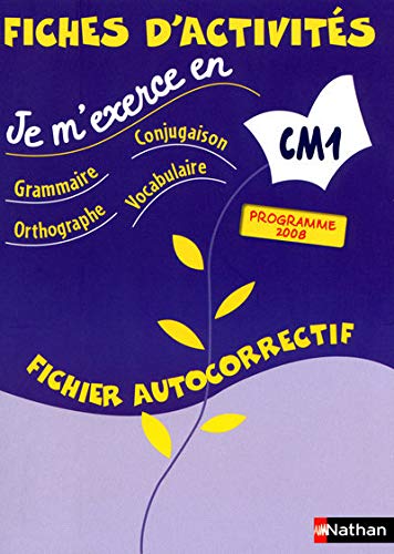 Beispielbild fr JE M'EXERCE EN -FICHIER AUTOCORRECTIF- CM1 zum Verkauf von Ammareal