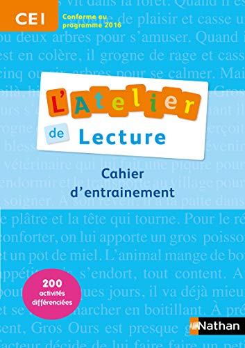 Stock image for L'Atelier de Lecture CE1 for sale by Ammareal