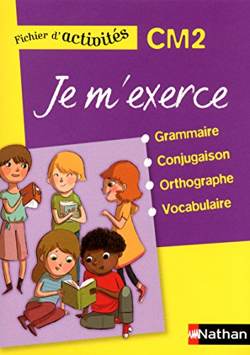 Stock image for Je m'exerce grammaire-conjugaison-orthographe-vocabulaire CM2 : Fichier d'activits for sale by Revaluation Books