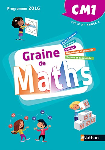 Stock image for Graine de maths manuel CM1 for sale by medimops