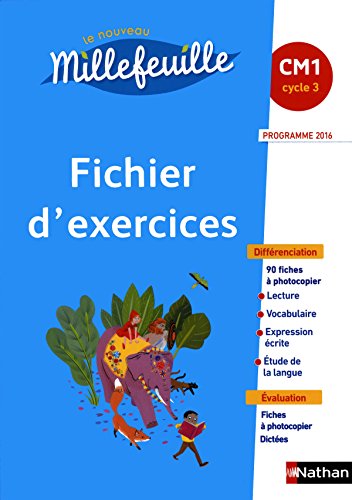Stock image for Le nouveau Millefeuille CM1 : Fichier d'exercices for sale by medimops