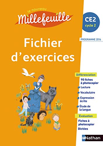 Beispielbild fr Le nouveau Millefeuille Fichier d'exercices CE2 2017 zum Verkauf von Marches Books