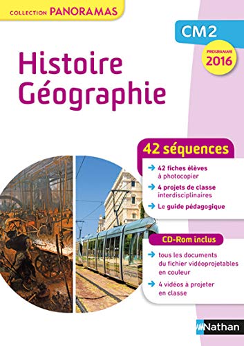Histoire Géographie CM2 fichier + CD - Collection Panoramas 2017 - Programme 2016 (Panorama ressources) (French Edition) - BOURDIER, ISABELLE; Collectif; El Kaaouachi, Hayat; LOGOTHETIS, MATHIEU; Pointu, Suzanne; Wojszvzyk, Didier