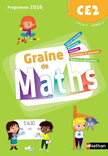 9782091241807: Graine de Maths - Manuel CE2 - 2018