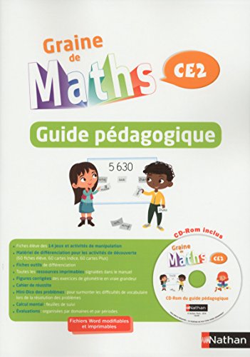 Stock image for Graine de Maths - Guide pdagogique CE 2 - 2017 [Broch] Le Goff, Valrie; Peindaries, Philippe; Plantiveau, Annie et Malaval, Jol for sale by BIBLIO-NET