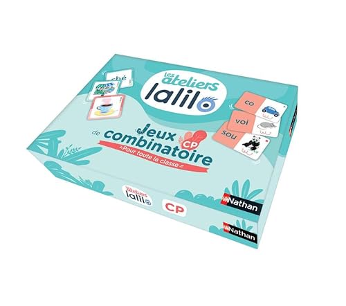 Beispielbild fr Les ateliers Lalilo - Jeux de combinatoire CP zum Verkauf von Gallix