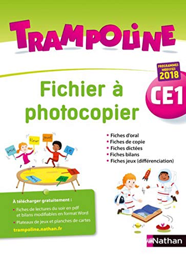 9782091249278: Trampoline - Fichier  photocopier - CE1 - 2019