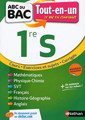 Stock image for ABC du BAC Tout-en-un 1re S for sale by Ammareal