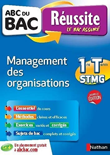 Imagen de archivo de ABC du BAC Russite Management Des Organisations 1ere et Term a la venta por Ammareal