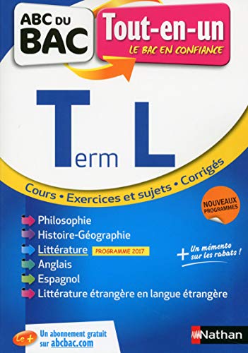 Beispielbild fr ABC du BAC Tout-en-un Term L zum Verkauf von Ammareal