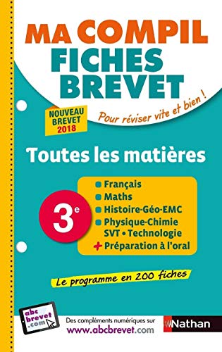 Beispielbild fr Ma Compil fiches Brevet - Toutes les matires zum Verkauf von Ammareal