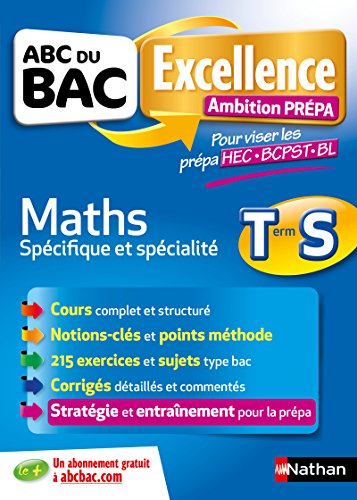 Beispielbild fr ABC Excellence - Ambition Prpa - Maths Terminale S - Prpa HEC-BCPST-Khgne BL zum Verkauf von Ammareal