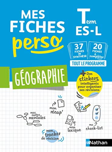 Stock image for Mes Fiches Perso Gographie Terminale Es, L for sale by RECYCLIVRE