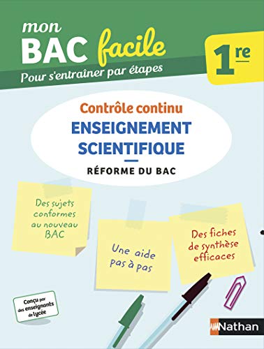 Stock image for Enseignement scientifique 1re - Mon BAC facile - Enseignement commun Premire - Bac 2022 for sale by LeLivreVert