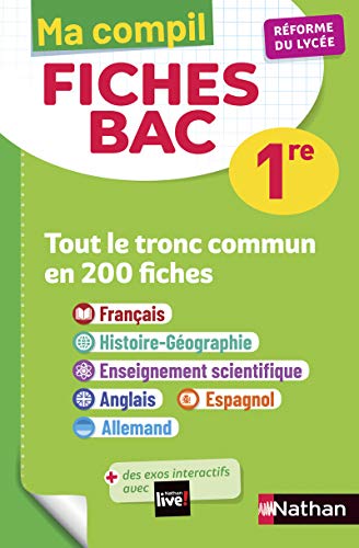 Beispielbild fr Ma compil de fiches Bac 1re - Rforme du lyce zum Verkauf von medimops