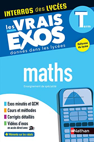 Imagen de archivo de Interros des Lyces Maths Terminale - Les vrais exos - Nouveau Bac a la venta por medimops