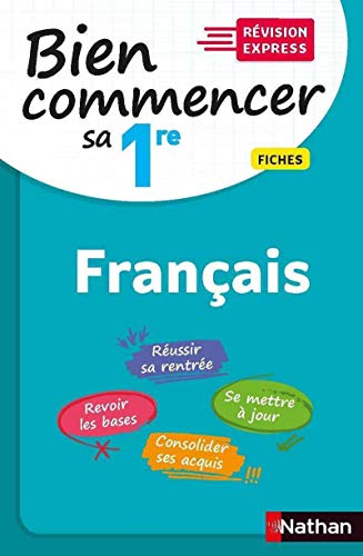 Beispielbild fr Pour bien commencer sa 1re en Français - Révision Express - Rentrée 2020 zum Verkauf von Librairie A LA PAGE
