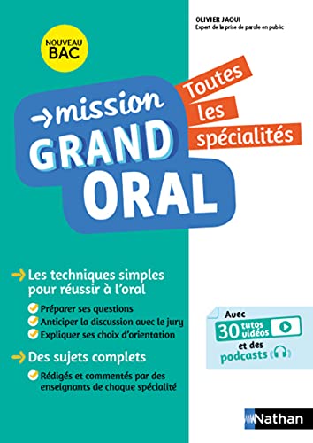 9782091575759: Mission Grand Oral - Toutes les matires