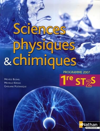 Beispielbild fr Sciences physiques et chimiques 1e ST 2S zum Verkauf von Ammareal