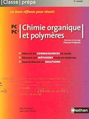 9782091603261: Chimie organique et polymres