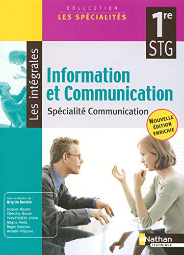 Stock image for Information et Communication 1e STG spcialit communication for sale by Ammareal